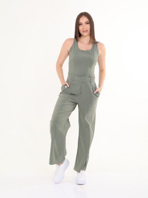 Set Enterizo licradado, manga siza